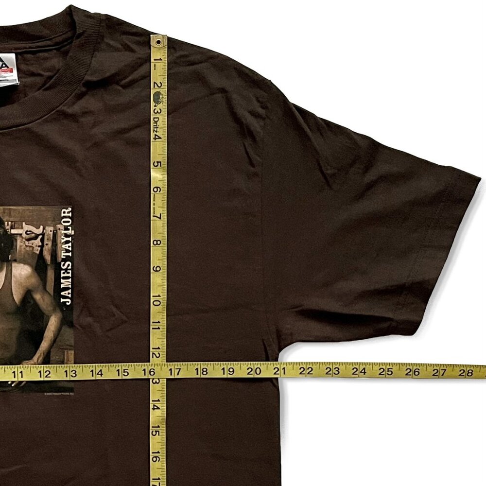 Vintage James Taylor - “Handy Man” Chocolate T-Shirt - Picture 7 of 8
